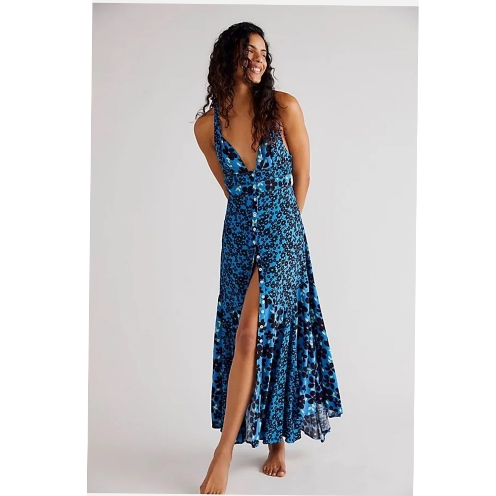 NEW Free People Drewberry Maxi Dress